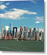 City - New York Ny - The New York Skyline Metal Print