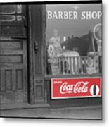 Classic Barber Shop 2 Metal Print