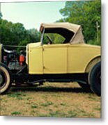 Classic Cars - 1929 Ford Roadster Hot Rod Metal Print