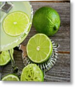 Classic Lime Margarita Metal Print