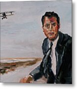 Classic Movies Cary Grant North By Northwest Metal Print