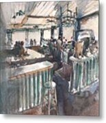 Clearwater Bar On The Beach Metal Print