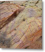 Cliffs Of Color In Valley Of Fire Metal Print