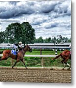 Close Competition Metal Print