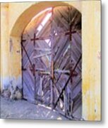 Closed, Permanently. Metal Print