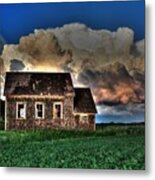 Cloud Over One Room School Metal Print