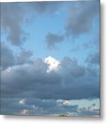 Clouds In A Bright Sky Metal Print