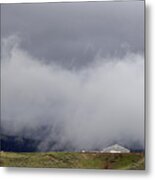 Clouds Over The Mountains 2 Metal Print
