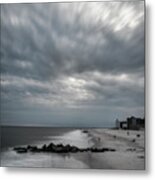 Cloudy Evening Metal Print