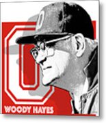 Coach Woody Hayes Metal Print