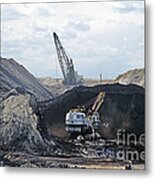 Coal Surface Mine Metal Print