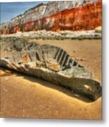 Coastal Skeleton Metal Print