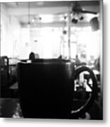 Coffee Shop Metal Print