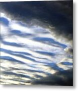 Collision Metal Print