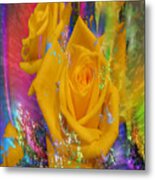 Color Me With Love Metal Print