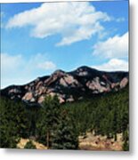 Colorado Mountains Metal Print