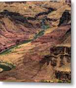 Colorado River Through Grand Canyon Metal Print