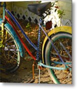 Colorful Bike Metal Print