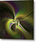 Colors In Motion Metal Print