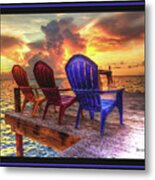 Come Sit A While Metal Print