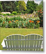 Come To The Garden Metal Print