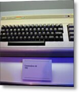 Commodore 64 Computer Metal Print