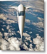 Concorde Going For It Metal Print