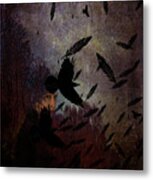 Conflict Of The Crows Metal Print