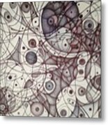 Confusion Metal Print