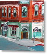 Connor Hotel In Jerome Metal Print