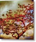 Coral Tree Metal Print