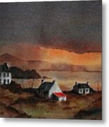 Cork... Beara Sunset Near Allihies Metal Print