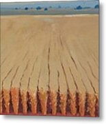 Corn Field Metal Print