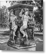 Cornell College The Old Fountain Metal Print