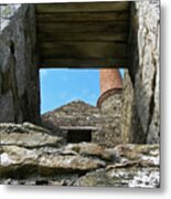 Cornish Tin Mine Metal Print