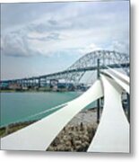 Corpus Christi Harbor Bridge Metal Print