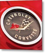 Corvette Metal Print