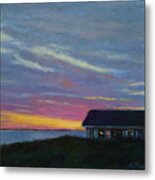 Cottage With A View Metal Print