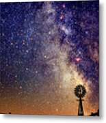 Country Milky Way Metal Print