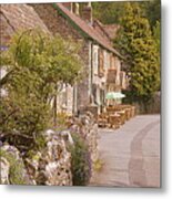 Country Pub Metal Print