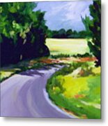 Country Road Metal Print