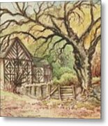Country Scene Collection Metal Print