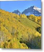 County Road 7 Fall Colors Metal Print