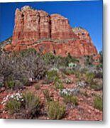 Courthouse Butte Metal Print