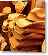 Cowboy Hats Metal Print