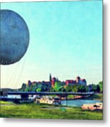 Cracow Wawel Baloon Metal Print