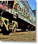 Crazy Train Metal Print