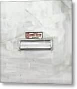 Crime Watch Mailslot Metal Print