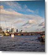 Cruise On The Thames Metal Print