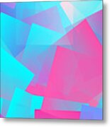 Cubism Abstract 167 Metal Print